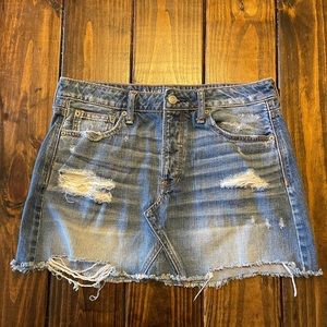 American Eagle Jean Skirt Size 10
